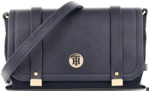 TOMMY HILFIGER The Elegant Crossover AW0AW07302 Navy Blue - Handbag - Main image