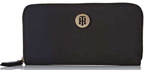 TOMMY HILFIGER The Core Large Zip Wallet AW0AW06840 Black - Wallet - Main image