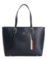TOMMY HILFIGER Honey Medium Tote AW0AW07933 Sky Captain - Handbag