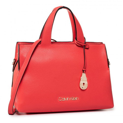 CALVIN KLEIN Neat Tote K60K606426XA4 Coral - Kabelka - Hlavný obrázok