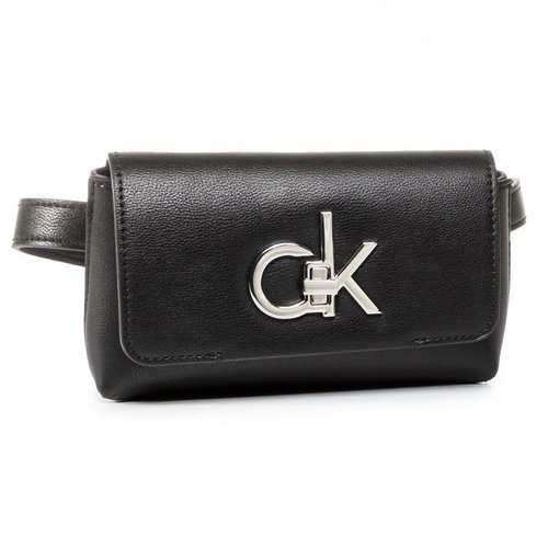 CALVIN KLEIN Monogram Belt Bag K60K606498BAX Black - Bum Bag - Main image