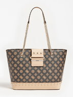 GUESS greta tote - mocha - Handbag