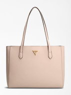 GUESS Downtown chic turnlock tote - mushroom - Handbag