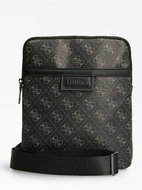GUESS Vezzola Crossbody Flat - Dark Black - Carryall