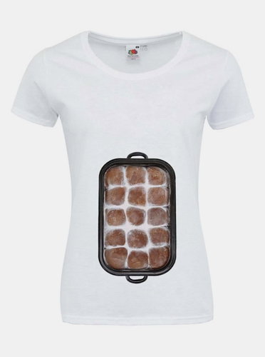 White women's T-shirt ZOOT Original Pekáč buchet - T-Shirt - Main image