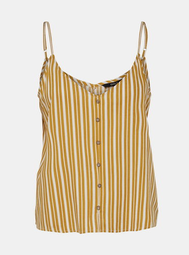 Yellow striped top ONLY Mint XS - Women's Top - Main image
