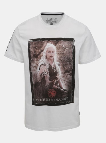 White T-Shirt ONLY & SONS Game of Thrones M - T-Shirt - Main image