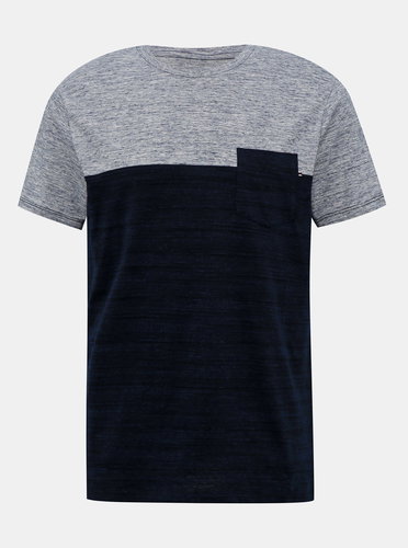 Grey-Blue T-Shirt Jack & Jones Emix - T-Shirt - Main image