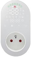 MOES Smart Plug + Thermostat, WiFi, White - Smart zásuvka