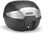 GIVI B29NT Topcase 29L MonoLock with Plate - Black with Clear Smoke Reflectors - Motorcycle Case
