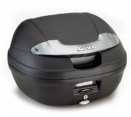 GIVI E340NT TECH Vision Topcase 34L Monolock with Plate - Black with Clear Reflectors - Motorcycle Case