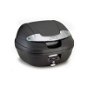 GIVI E370NT TECH Black Topcase with Clear Reflectors (MonoLock with its Own Plate), Volume 39L - Motorcycle Case