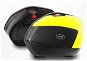 GIVI V35NTFL Set of 2 x 35L Side Cases Monokey for PLX- Left and Right Sides with Yellow, Reflective, Lacquered Lids - Motorcycle Case