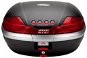 GIVI V46N Black Topcase 46L with Red Reflectors (Monokey) - Motorcycle Case