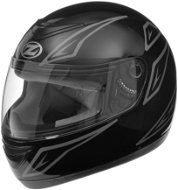 ZED K101 (black / silver, size M) - Motorbike Helmet