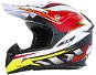 ZED X1.9D, children&#39;s (white / black / red / yellow, size L) - Motorbike Helmet