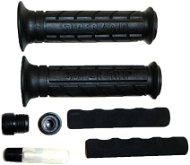 OXFORD Grips Super grips, (black rubber, 125mm grip length, set including handlebars and toggle paddles - Motorbike Grips