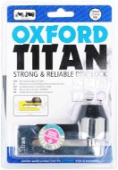 OXFORD zámok kotúčovej brzdy Titan, (chróm) - Zámok na motorku