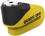 OXFORD zámok kotúčovej brzdy Quartz XD10, (žltý/čierny, priemer čapu 10 mm) - Zámok na motorku