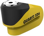 OXFORD Quartz XD6 kotúčová brzda (čierna / žltá, priemer kolíkov 6mm) - Zámok na motorku