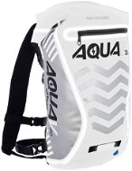 OXFORD waterproof backpack Aqua V20 Extreme Visibility, (white / gray / reflective elements, volume 20l) - Motorcycle Bag