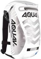 OXFORD waterproof backpack Aqua V12 Extreme Visibility, (white / gray / reflective elements, volume 12l) - Motorcycle Bag