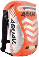 OXFORD waterproof backpack Aqua V12 Extreme Visibility, (orange fluo / reflective elements, volume 12l) - Motorcycle Bag