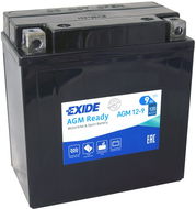 EXIDE BIKE Factory Sealed 9Ah, 12V, AGM12-9 (YB9-B)  - Motobaterie