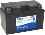 EXIDE BIKE Factory Sealed 8,6Ah, 12V, AGM12-8 (YTZ10-BS)  - Motobaterie