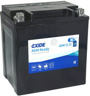 EXIDE BIKE Factory Sealed 30Ah, 12V, AGM12-31 (YIX30L-BS)  - Motobaterie