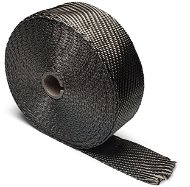 DEi Design Engineering Thermal Insulating Tape for Exhausts, Titanium, Width 50mm, Length 15m - Exhaust Pipe Wrap