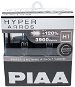 PIAA Hyper Arros 3900K H1 - 120% higher luminosity, increased brightness - Car Bulb