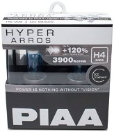 Hyper Arros PIAA 3900K H4 Autó Izzó - 120 százalékkal fényesebb, világosabb fényhatás - Autóizzó