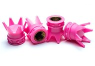 Valve Caps Pink Crown, 4pcs - Valve Caps