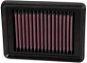 Vzduchový filter K & N do air-boxu, YA-5008 pre Yamaha XP 500/530 T-Max, SR 400 (08-17) - Vzduchový filtr
