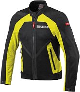 Spidi NET STREAM (čierna/žltá fluo, veľkosť XL) - Motorkárska bunda