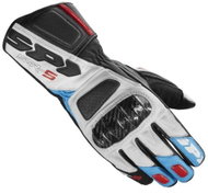Spidi STR5, (white / blue / red / black, size S) - Motorcycle Gloves