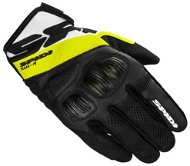 Spidi FLASH R EVO, (black / white / yellow fluo, size L) - Motorcycle Gloves
