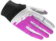 Spidi MEGA-X, (white / pink, size M) - Motorcycle Gloves