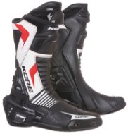 KORE Sport čierne/biele/červené 37 - Topánky na motorku
