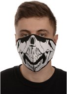 EMERZE maska neoprenová Skull, černá/bílá - Ochranná maska