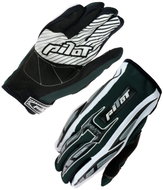 Pilot INJECTOR, black / white M - Motorcycle Gloves