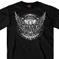 Hot Leathers Bold Eagle - black XL - Motorcycle t-shirt