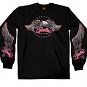 Hot Leathers Freedom Eagle Long, XL - Motorcycle t-shirt