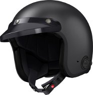 SENA Savage + Headset, (Matte Black, size L) - Motorbike Helmet