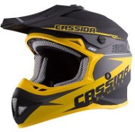CASSIDA LIBOR PODMOL Limited Edition, (Black Matte/Yellow/Grey, Size M) - Motorbike Helmet