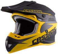 CASSIDA LIBOR PODMOL Limited Edition, (Black Matte/Yellow/Grey, Size L) - Motorbike Helmet