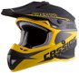 CASSIDA LIBOR PODMOL Limited Edition, (Children Black Matte/Yellow/Grey, Size M) - Motorbike Helmet