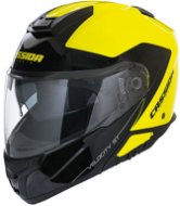 CASSIDA Velocity ST 2.1, (Yellow Fluo/Black, Size M) - Motorbike Helmet