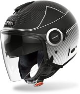 AIROH HELIOS MAP Black/White-Matte L - Motorbike Helmet